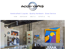Tablet Screenshot of goodvapes.com